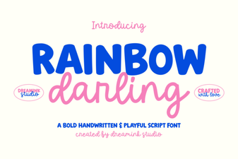 Rainbow Darling Duo Font: Design Ideas & Creative Uses