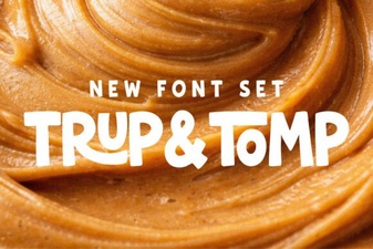 Trup & Tomp Font: Creative Typeface Inspiration