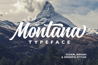 Montana Font Design Ideas and Uses