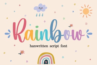Colorful Typography Designs & Creative Projects